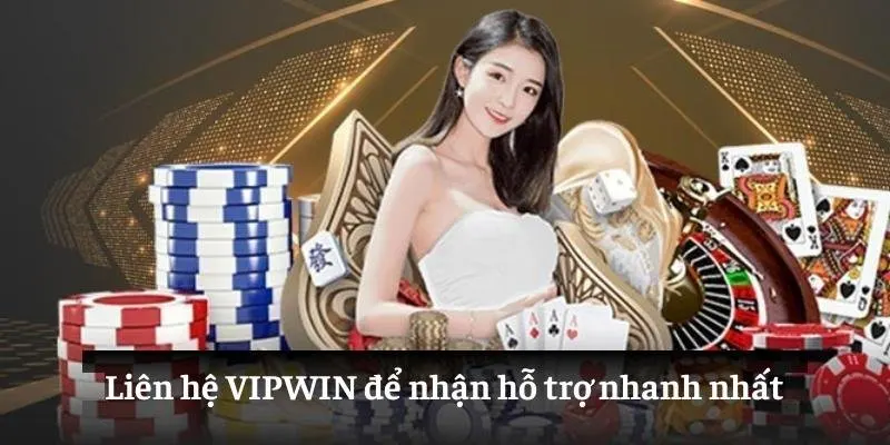 Liên hệ VIPWIN để nhận hỗ trợ nhanh nhất